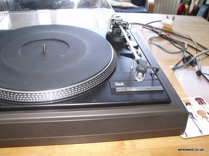 My First Turntable Dual 5052 Wired Wood
