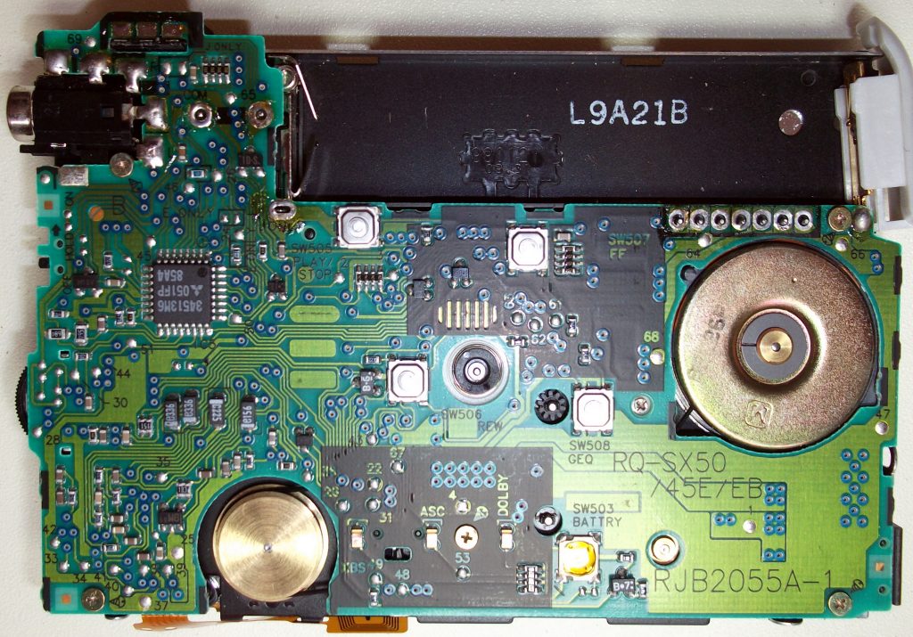 Panasonic RQSX45 inside