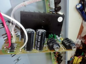 Laney RB3 power circuit board removed