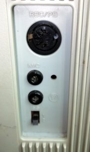 DIN socket on Radio Cassette