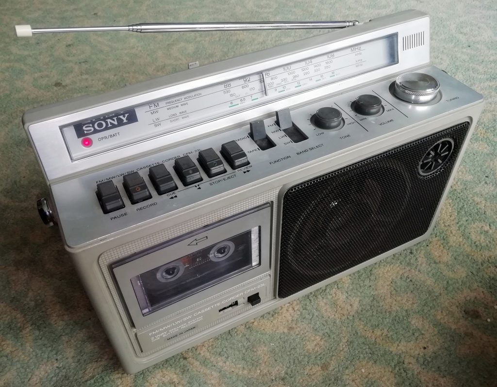 Sony Cassette Radio