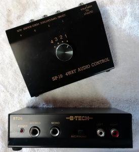 Selector switch and Phono Amp