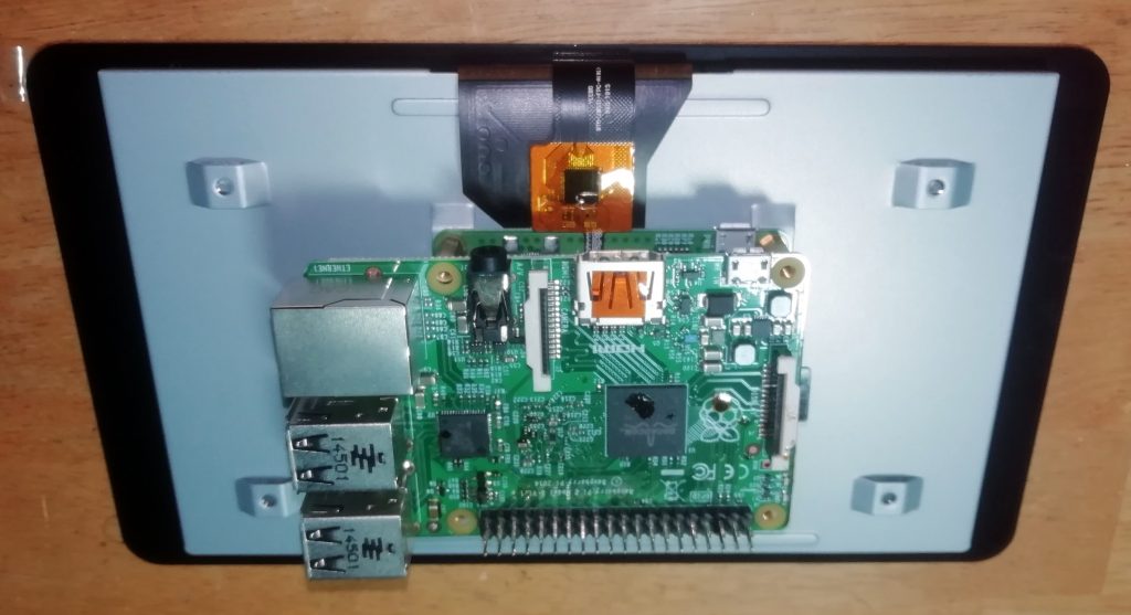 Pi Musicbox screen an Pi