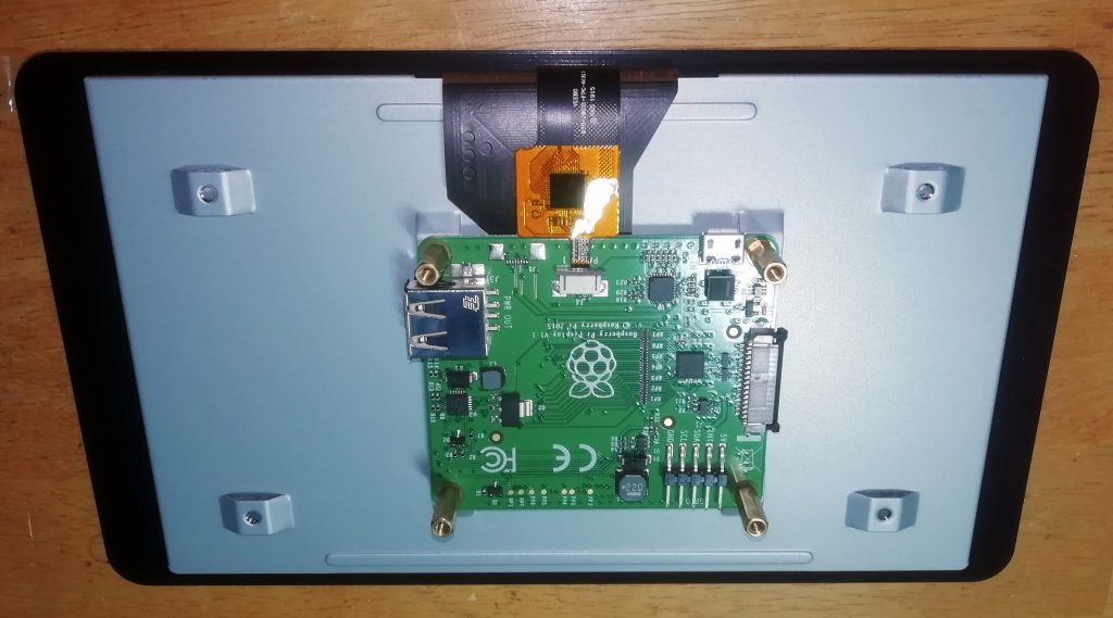 Raspberry Pi music player. Hardware Wired Wood