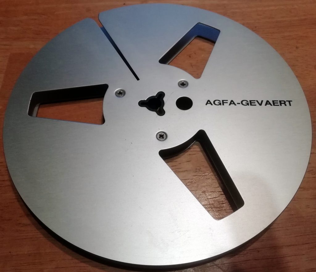 Agfa metal spool