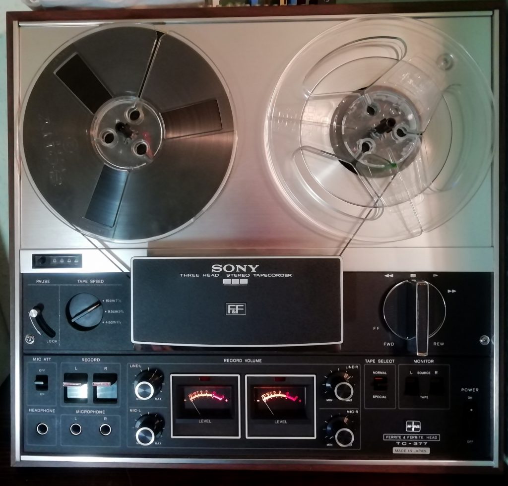 Sony TC-377 Reel to Reel. First impressions – Wired Wood