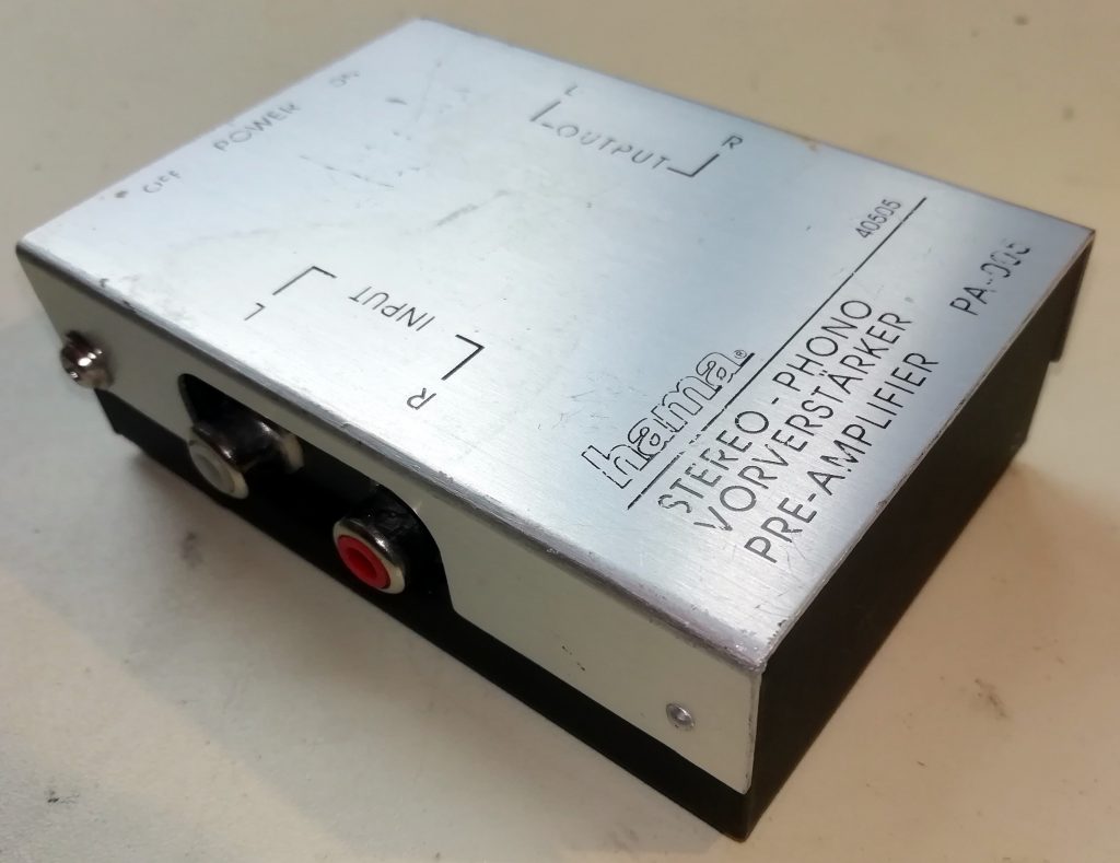 hama phono amplifier