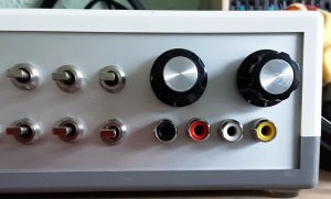 Monitor selector knobs