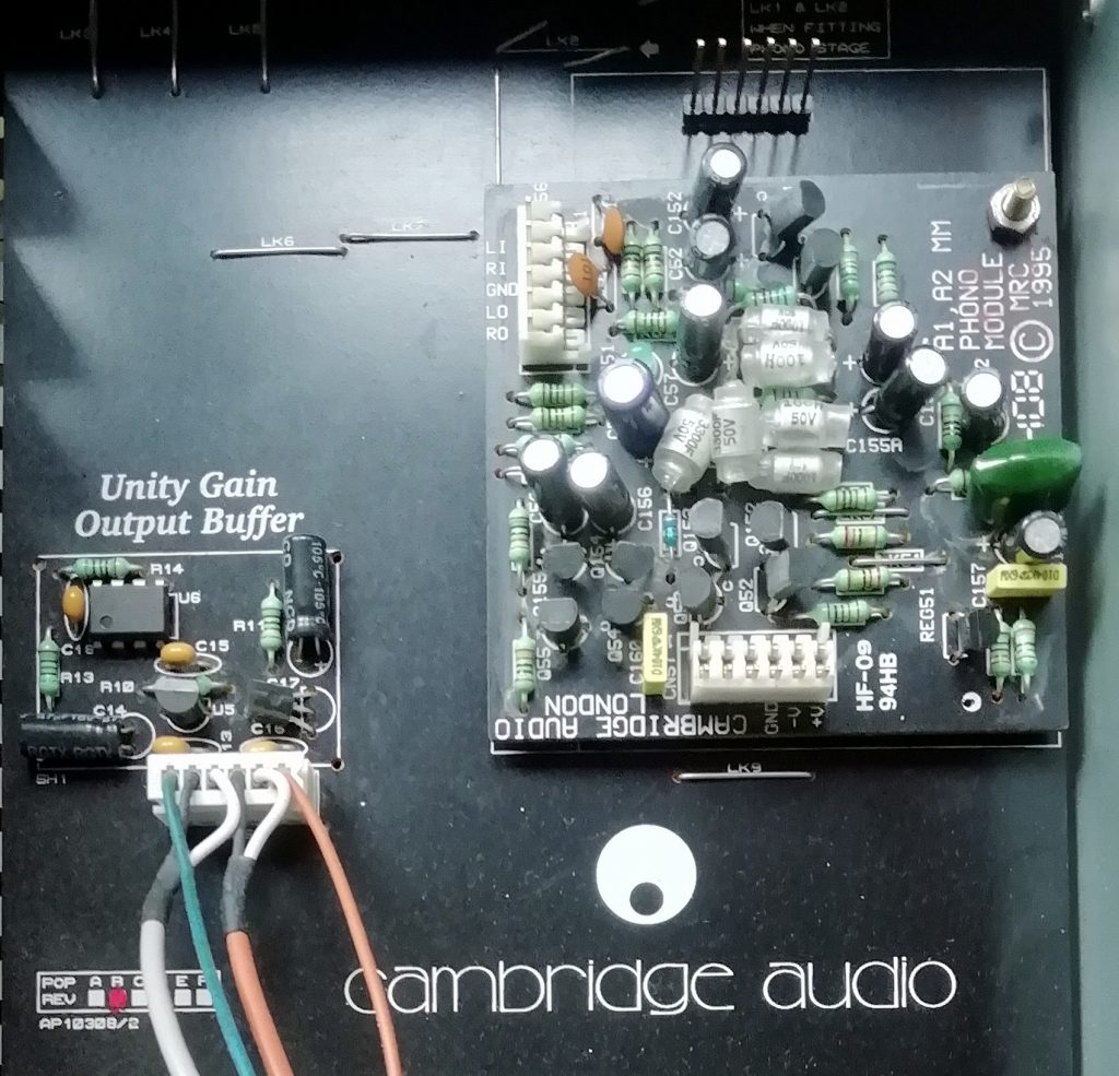 Cambridge A5 Output and Input Circuits