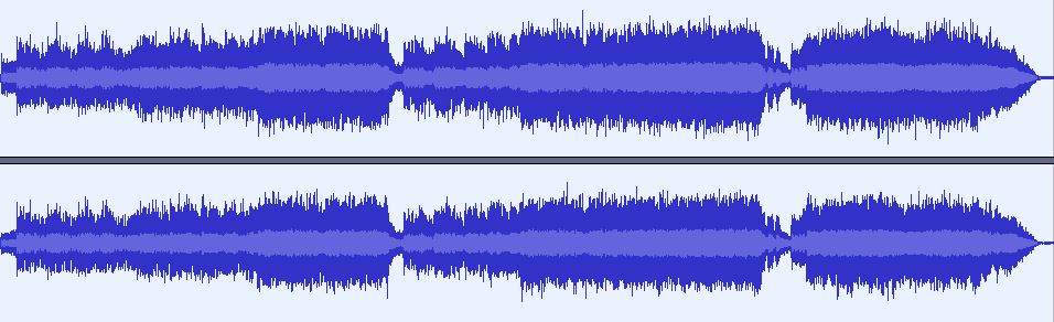 Vinyl capture waveform