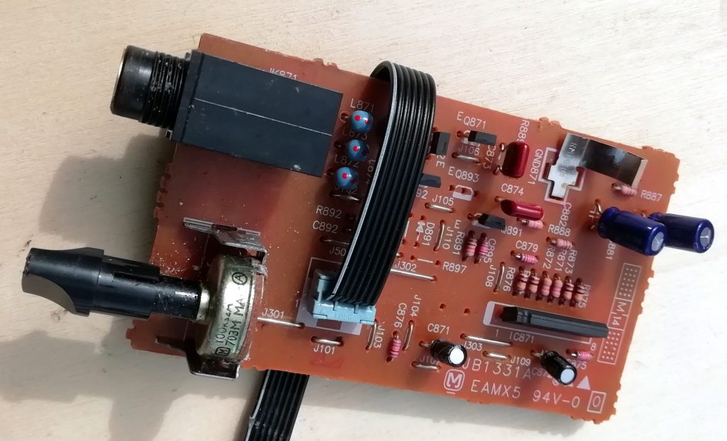 Headphone amplifier board