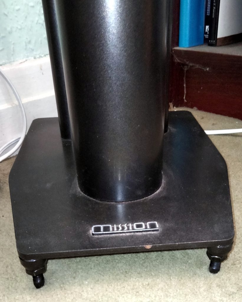 Spikes for Mission Stance speaker stands Wired Wood