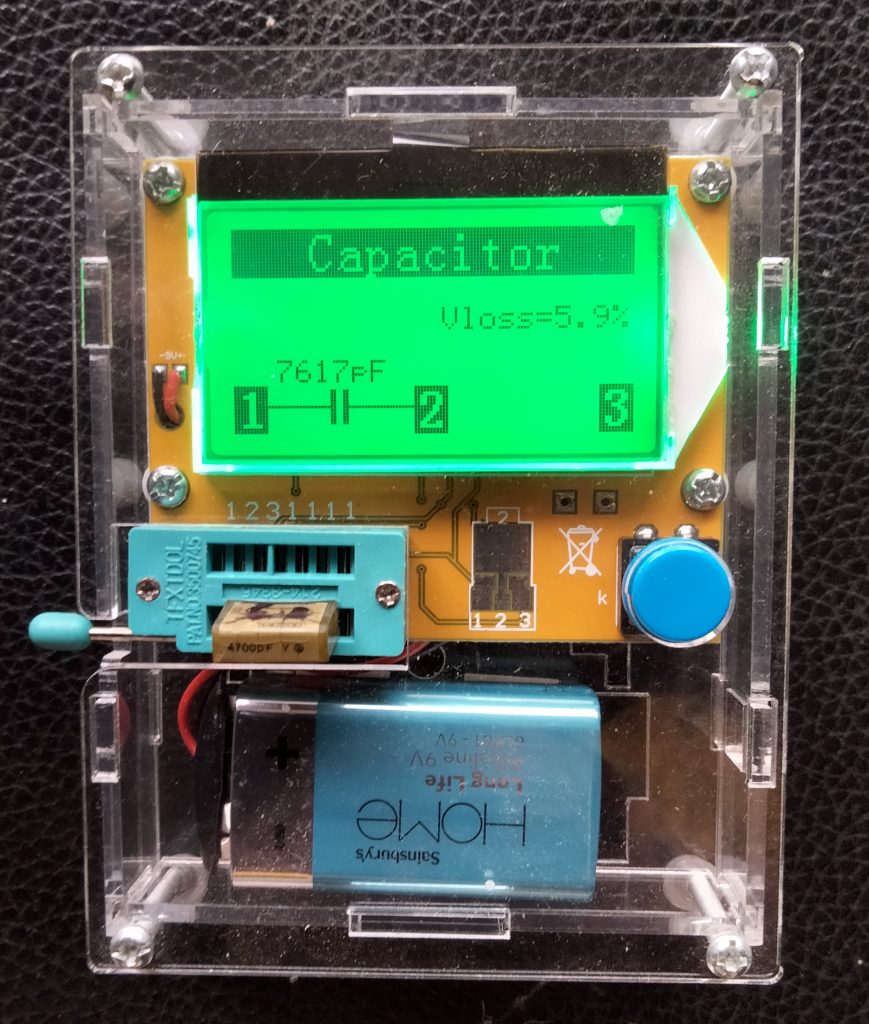 Testing PSX filter capacitors